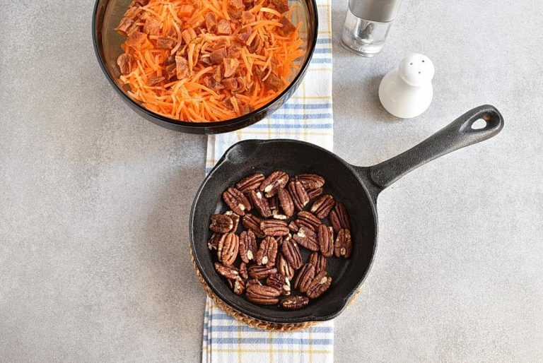 Step 2 - Carrot Salad with Apricots and Pecans