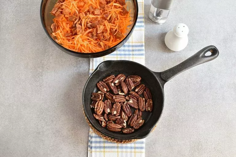 Step 2 - Carrot Salad with Apricots and Pecans