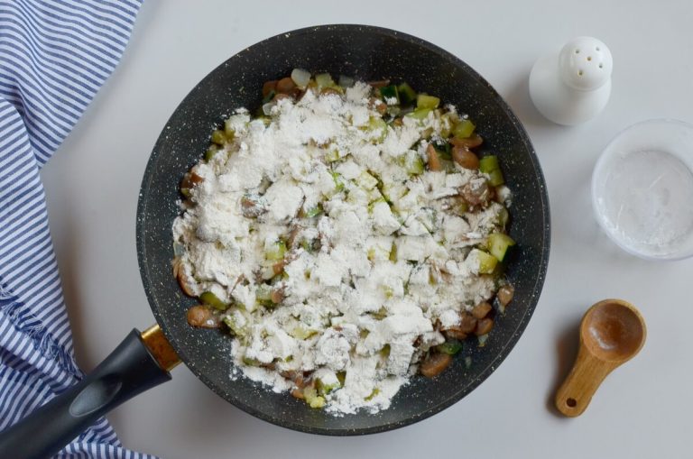 Step 3 - Cheesy Vegetable Egg Dish