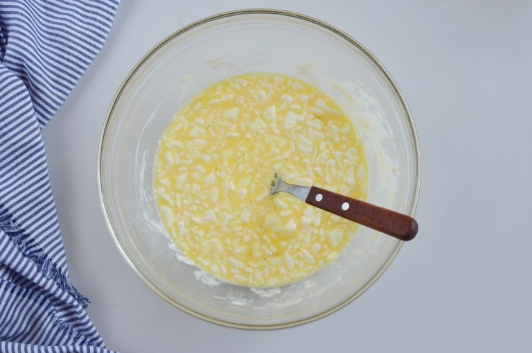 Step 4 - Cheesy Vegetable Egg Dish