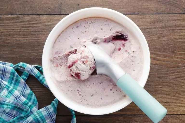 Step 8 - Cherry, Mint & Mascarpone Ice Cream