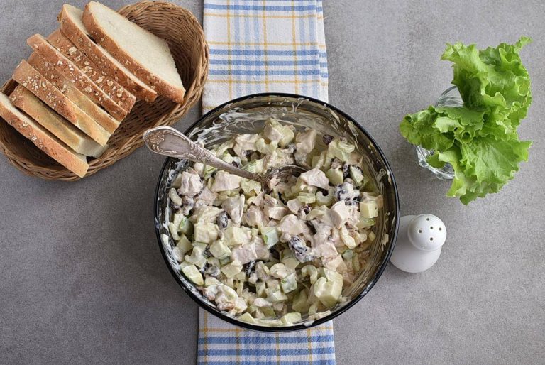 Step 2 - Chicken Waldorf Sandwiches