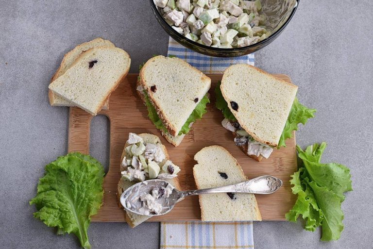 Step 3 - Chicken Waldorf Sandwiches