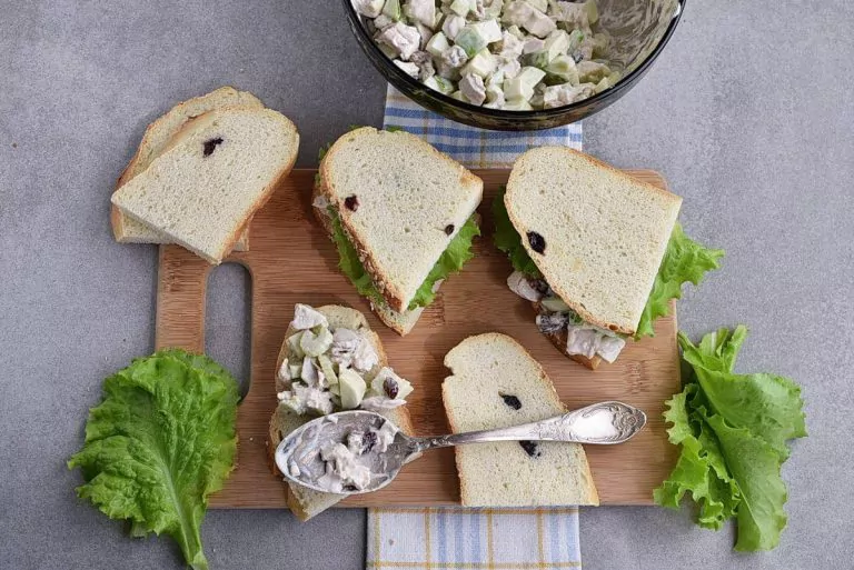Step 3 - Chicken Waldorf Sandwiches