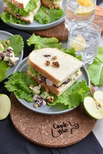 Chicken Waldorf Sandwiches