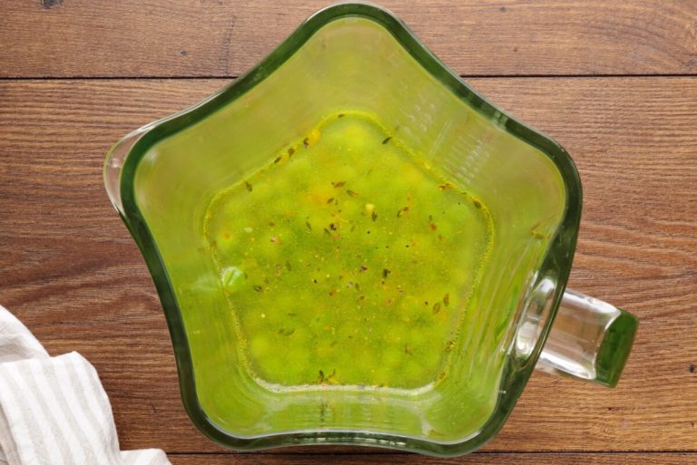 Step 3 - Chilled Green Pea Soup