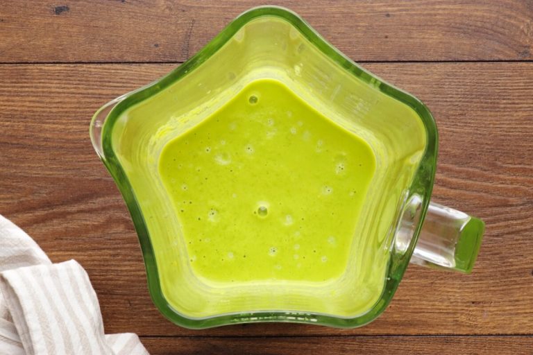 Step 4 - Chilled Green Pea Soup