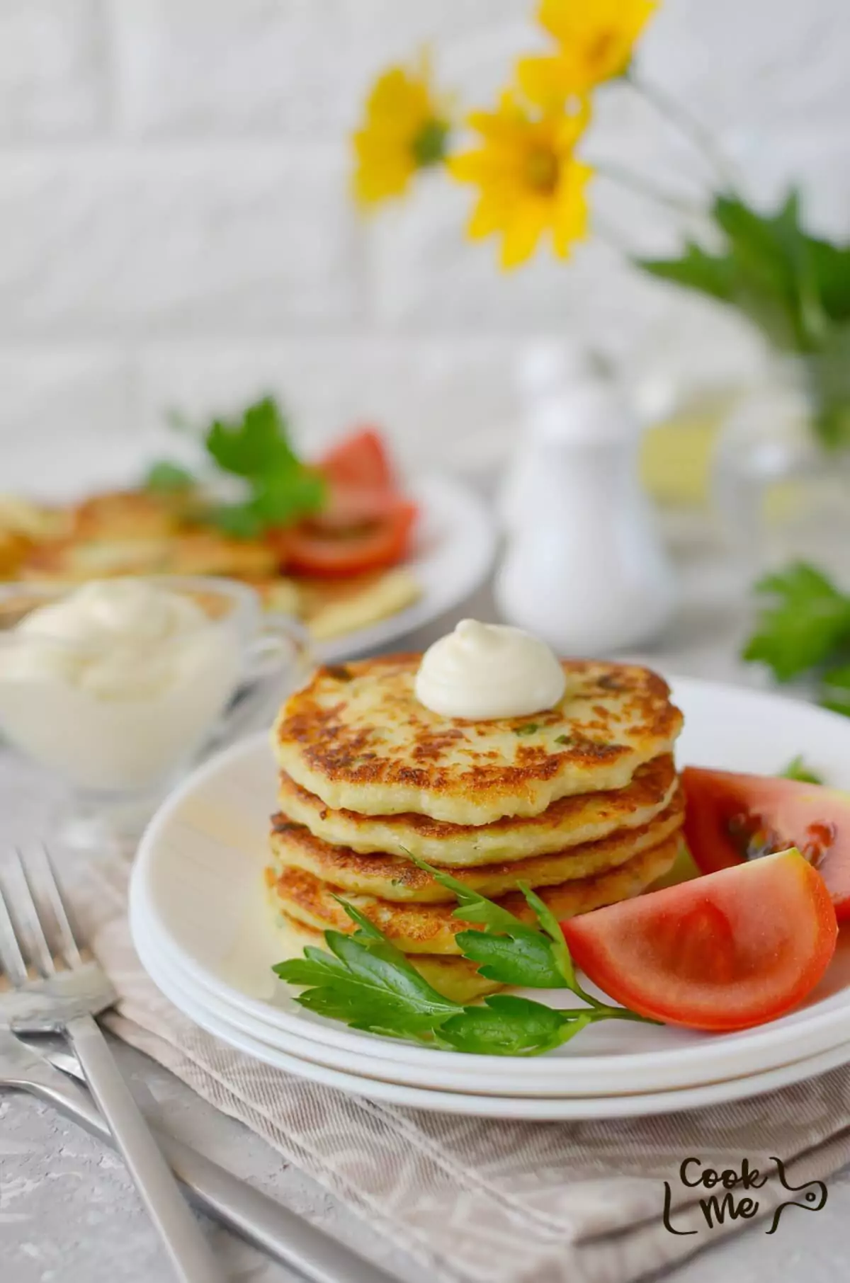 Easy Cauliflower Fritters