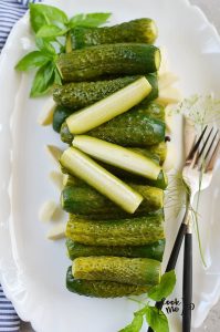 Easy Refrigerator Pickles