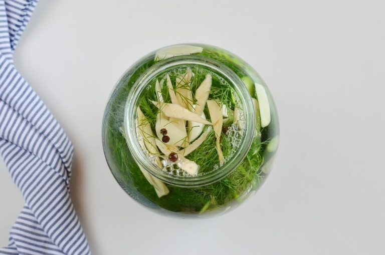 Step 4 - Easy Refrigerator Pickles