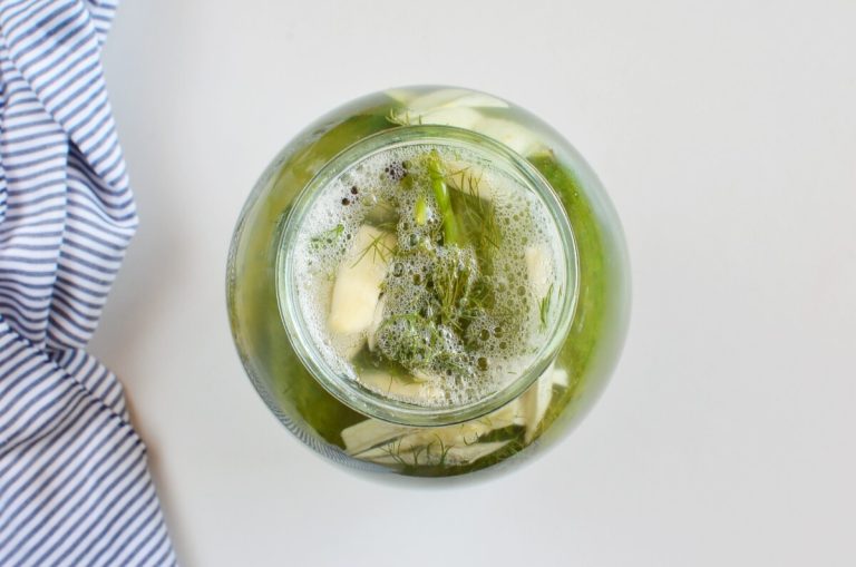 Step 6 - Easy Refrigerator Pickles
