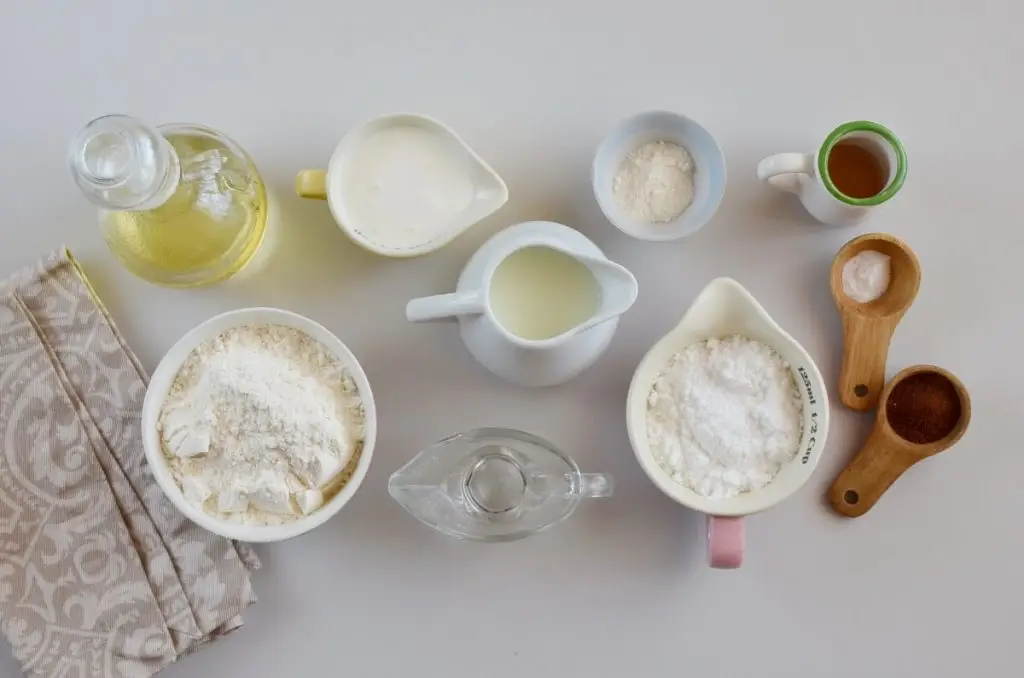 Ingredients for Eggless Dalgona Coffee Muffins