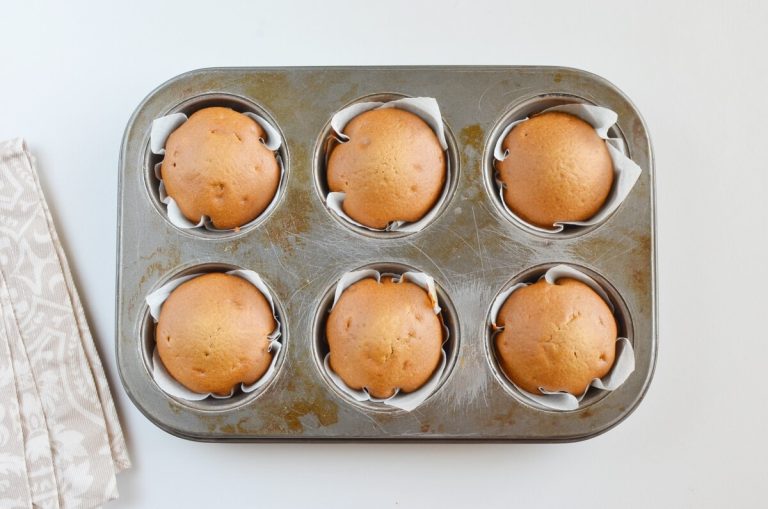 Step 9 - Eggless Dalgona Coffee Muffins