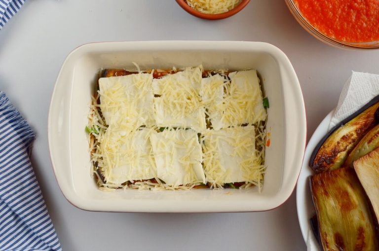 Step 6 - Eggplant Parmesan with Crisp Crumb Topping