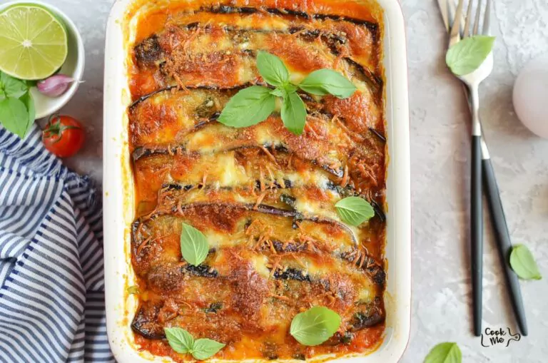 Step 10 - Eggplant Parmesan with Crisp Crumb Topping