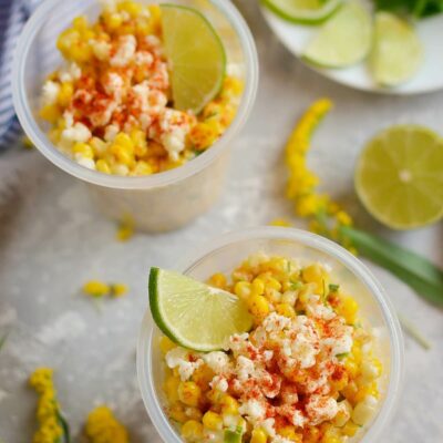 Esquites (Mexican Street Corn Cups) Recipe-How To Make Esquites (Mexican Street Corn Cups)-Delicious Esquites (Mexican Street Corn Cups)