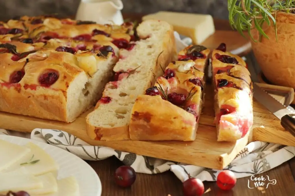 Herby Gooseberry Focaccia