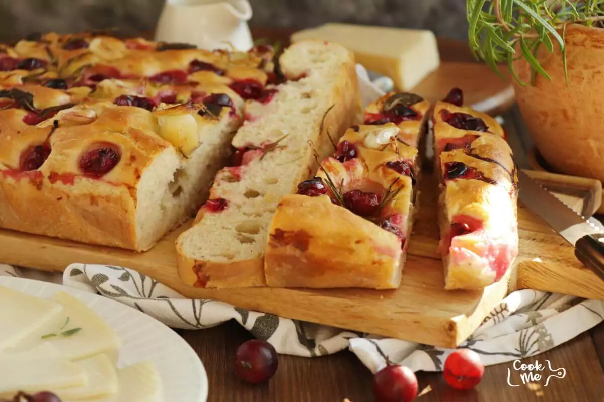 Herby Gooseberry Focaccia Recipe-Herb Focaccia Bread-Gooseberry and Sage Focaccia