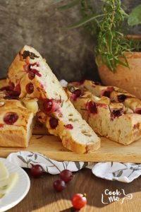 Herby Gooseberry Focaccia