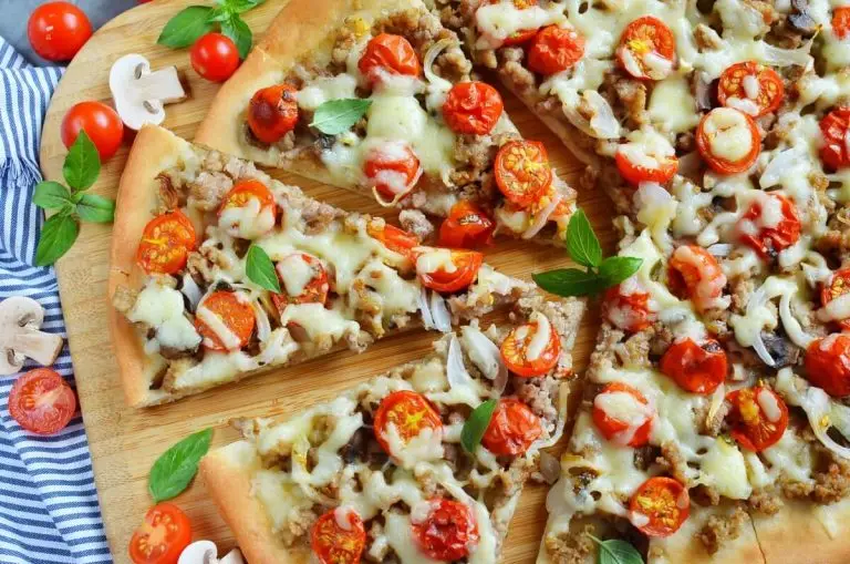 Step 8 - Homemade Fresh Tomato Pizza
