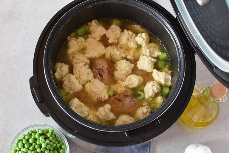 Step 9 - Instant Pot Chicken and Dumplings