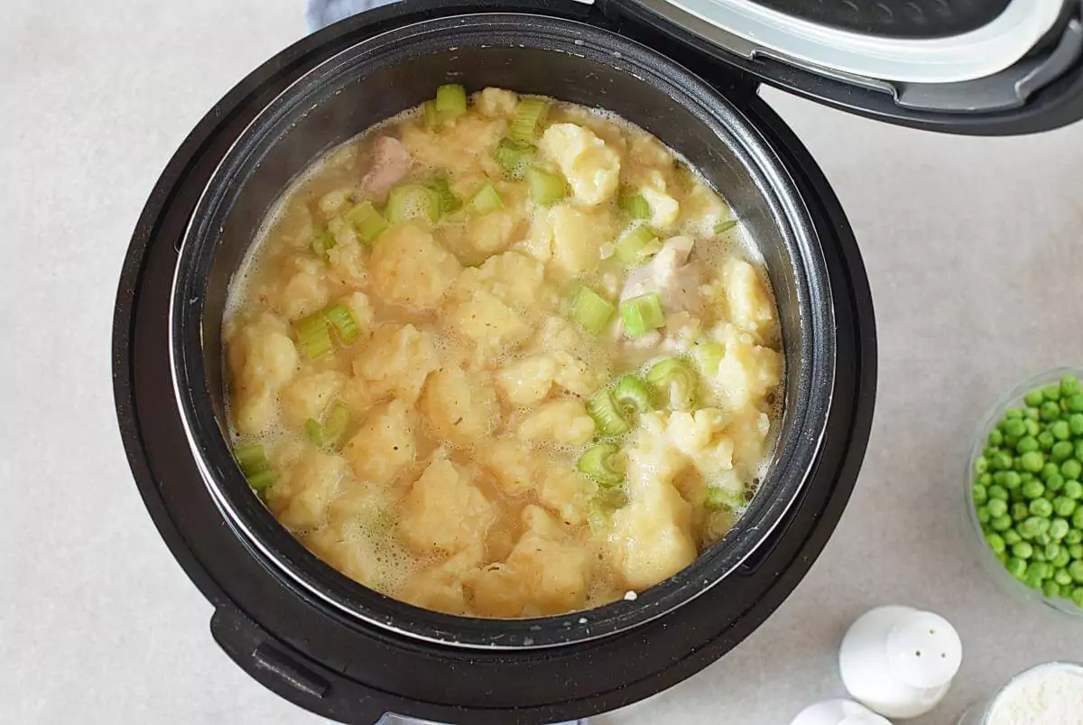 Step 11 - Instant Pot Chicken and Dumplings