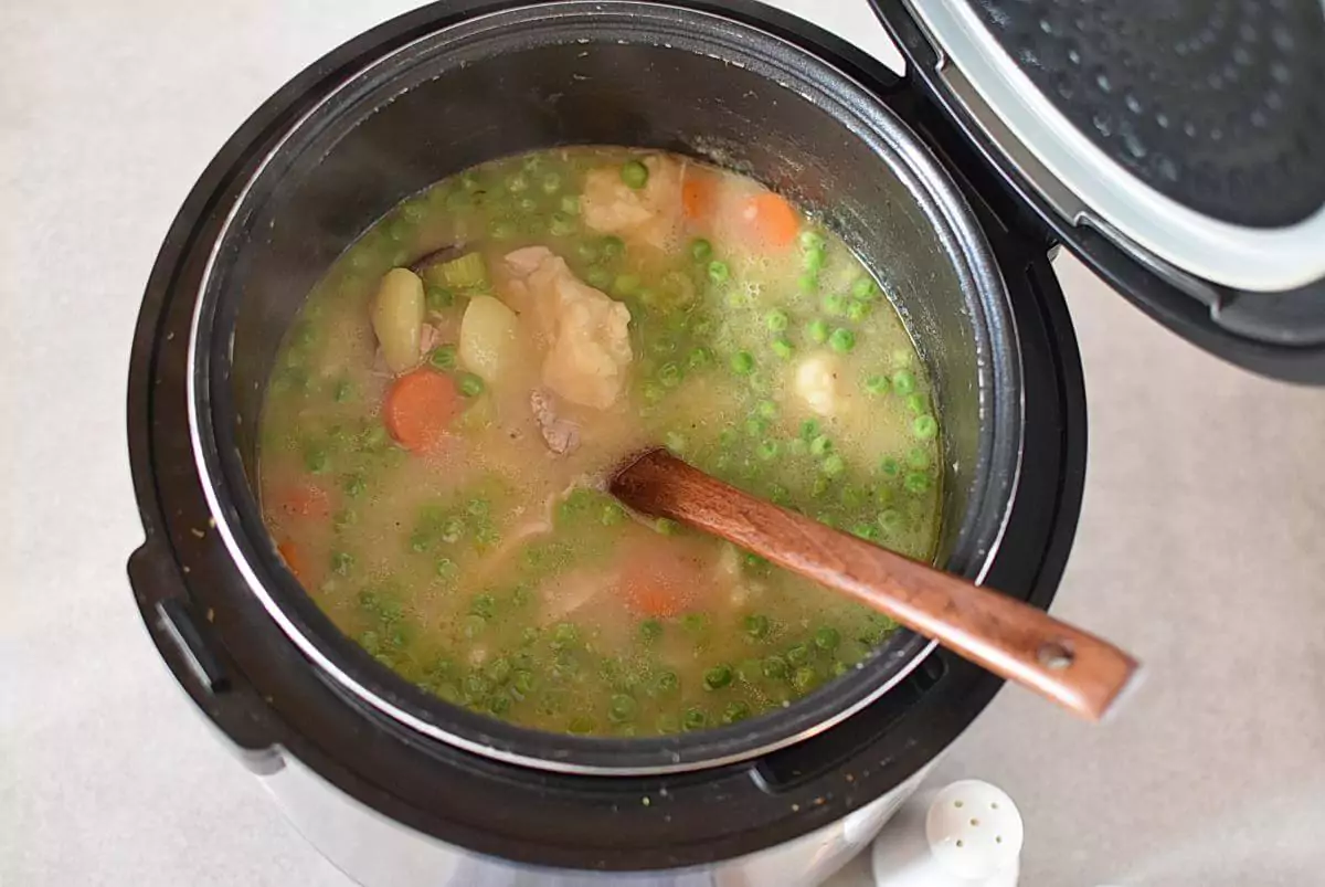 Step 15 - Instant Pot Chicken and Dumplings