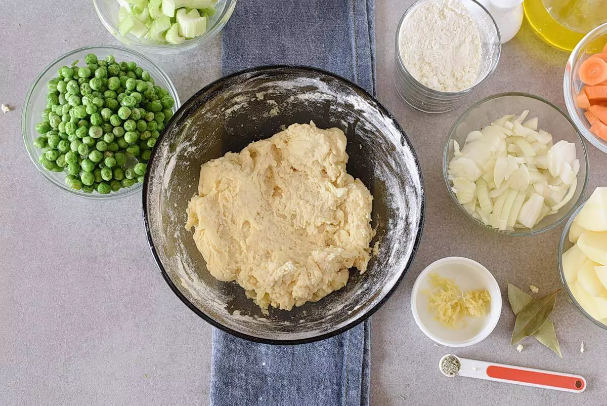 Step 2 - Instant Pot Chicken and Dumplings