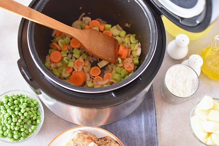 Step 6 - Instant Pot Chicken and Dumplings