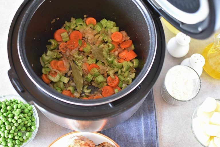 Step 6 - Instant Pot Chicken and Dumplings
