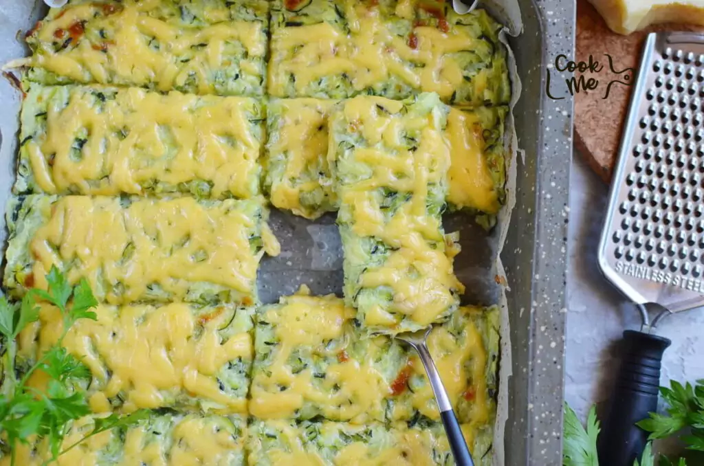 Keto Cheesy Zucchini Breadsticks