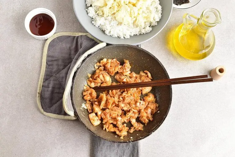 Step 5 - Korean Tuna Mayo Deopbap