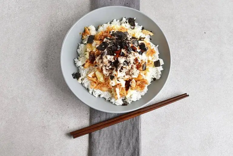 Step 6 - Korean Tuna Mayo Deopbap