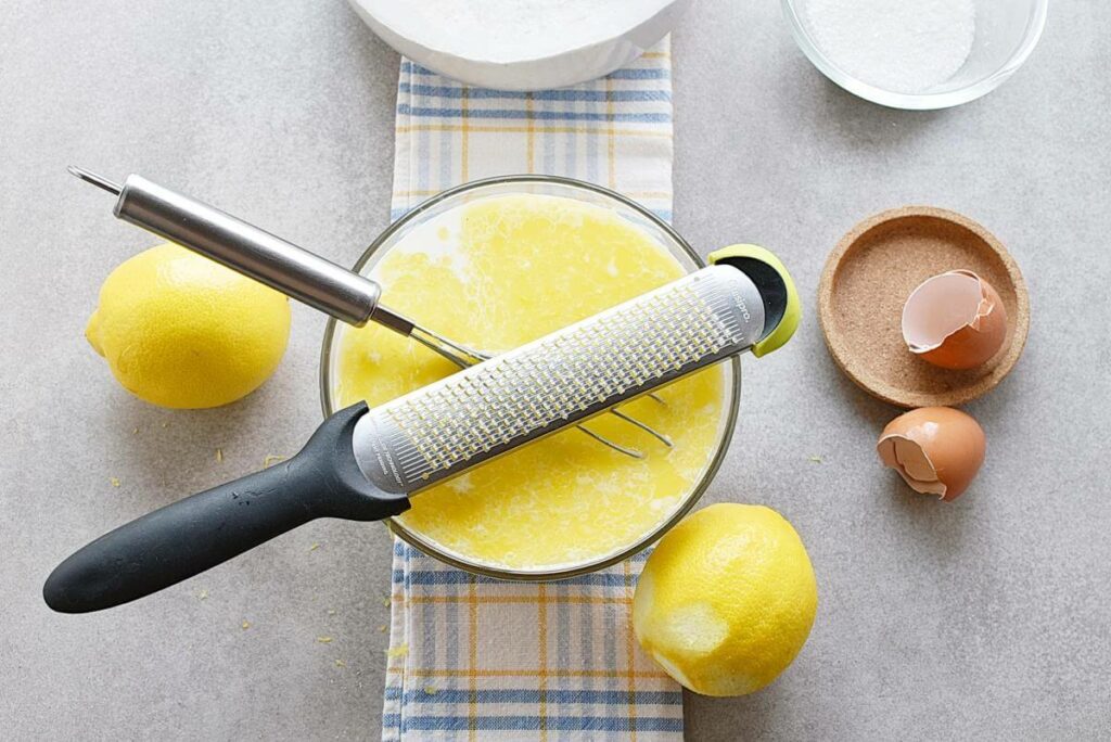 Lemon Pancakes with Raspberry Syrup recipe - step 3
