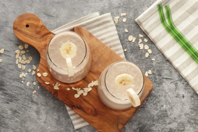 Step 3 - Vegan Oat Milk Smoothie