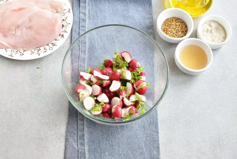 Step 2 - Pan-Seared Chicken Breasts with Radish