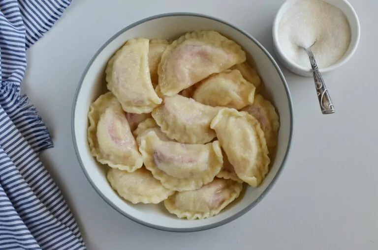 Step 9 - Plum Vareniki (Plum Pierogies)