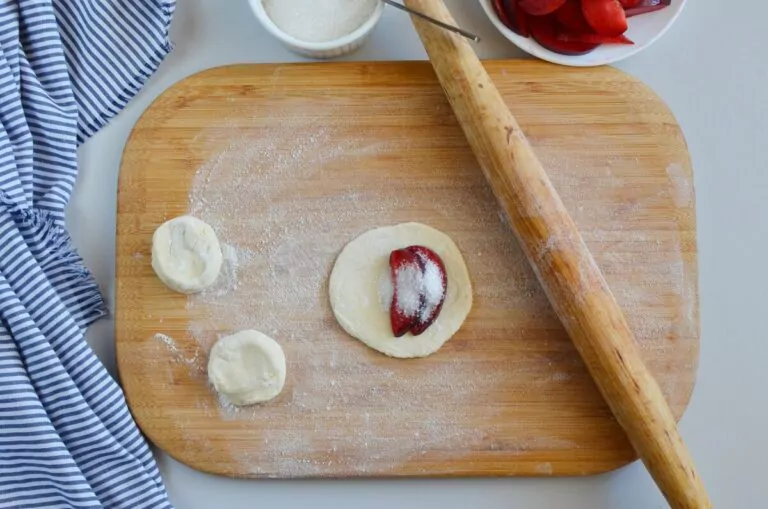 Step 5 - Plum Vareniki (Plum Pierogies)