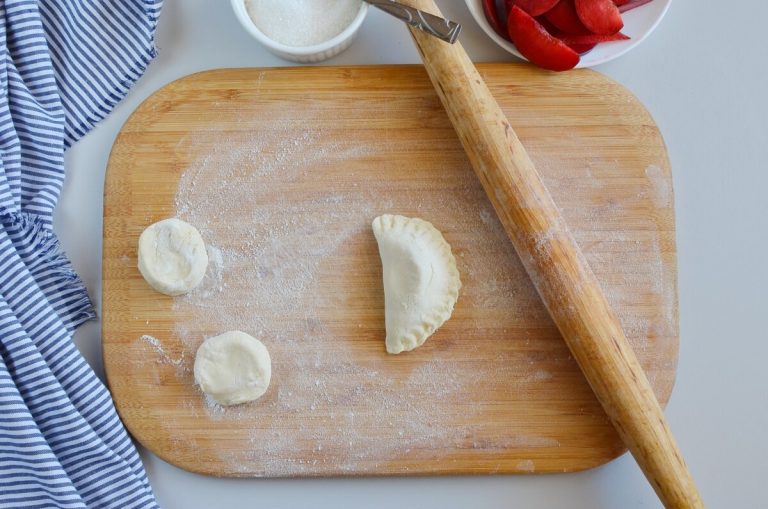 Step 6 - Plum Vareniki (Plum Pierogies)