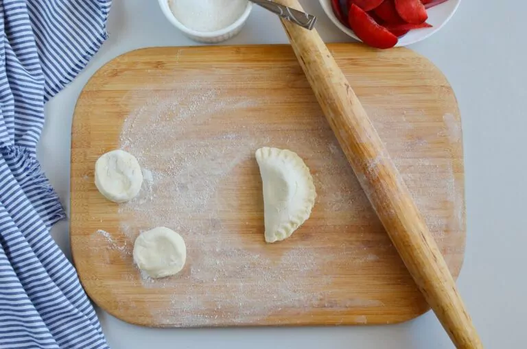 Step 6 - Plum Vareniki (Plum Pierogies)