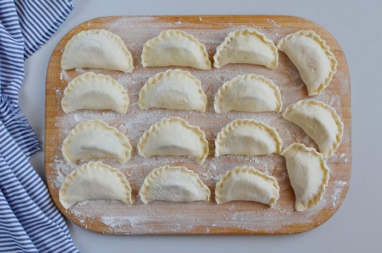 Step 7 - Plum Vareniki (Plum Pierogies)