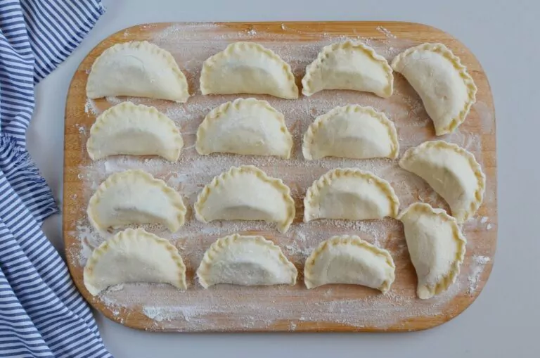 Step 7 - Plum Vareniki (Plum Pierogies)