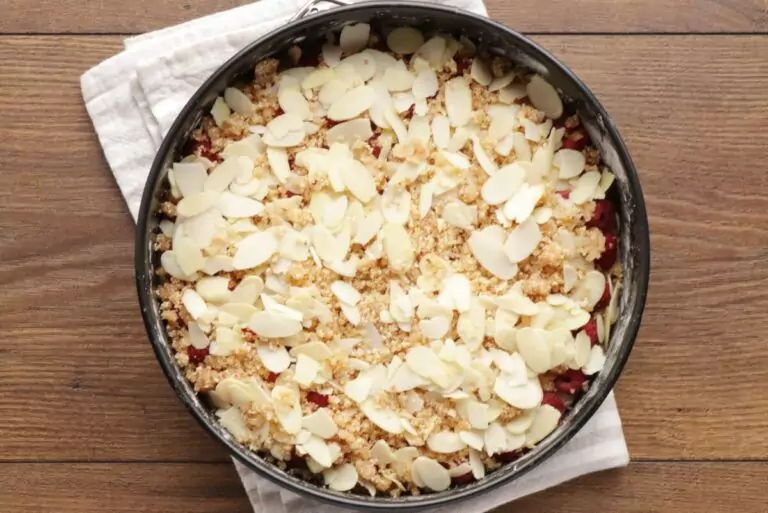 Step 10 - Raspberry Almond Crumb Cake