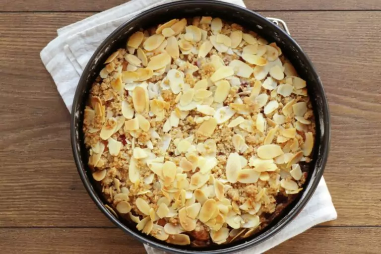 Step 11 - Raspberry Almond Crumb Cake