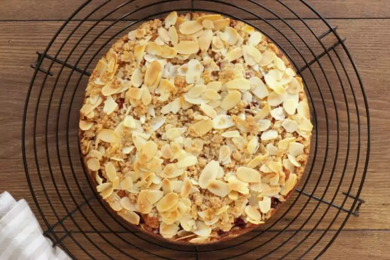 Step 12 - Raspberry Almond Crumb Cake