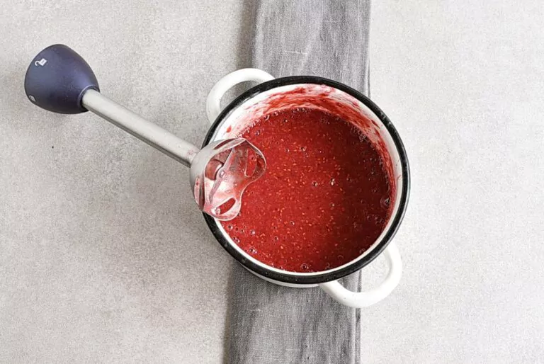 Step 2 - Raspberry Chocolate No Churn Ice Cream