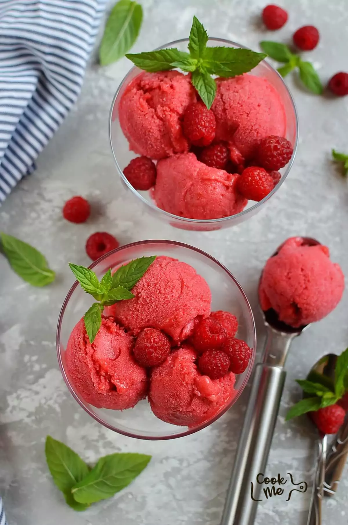 Raspberry sorbet recipe