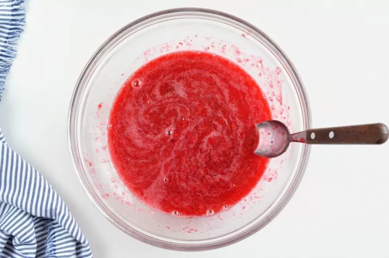 Step 3 - Raspberry Sorbet