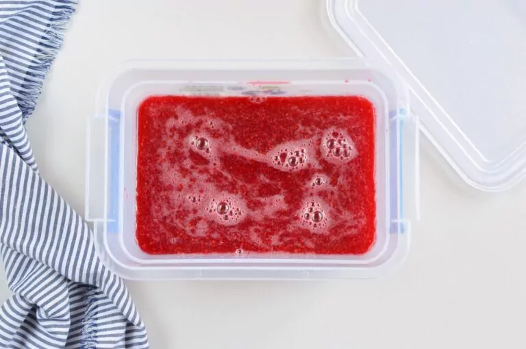 Step 3 - Raspberry Sorbet