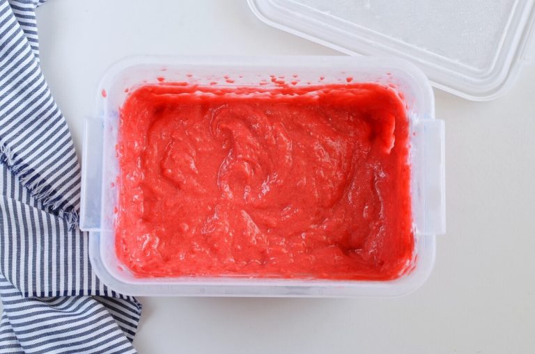 Step 4 - Raspberry Sorbet